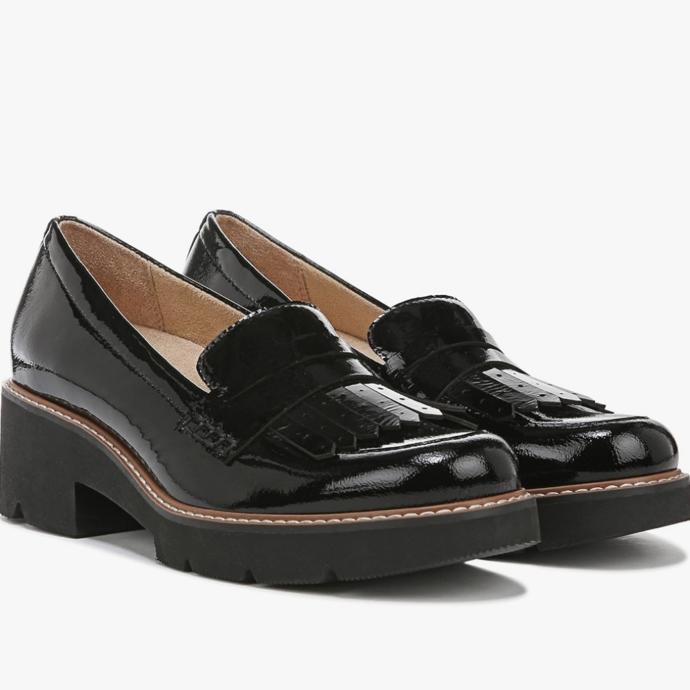 Naturalizer Women's Darcy Tassel Penny Heeled Loafers NWT Size 8.5